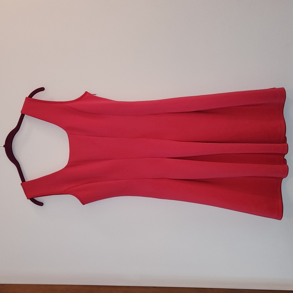 Boston Proper Fit & Flare Scuba Dress